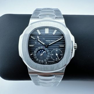 Patek Philippe Nautilus Moon Phase 5712 Tiffany & Co Blue Dial New Clasp product view super clone watch
