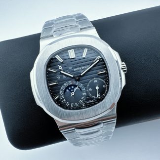 Patek Philippe Nautilus Moon Phase 5712 Tiffany & Co Blue Dial New Clasp product view super clone watch