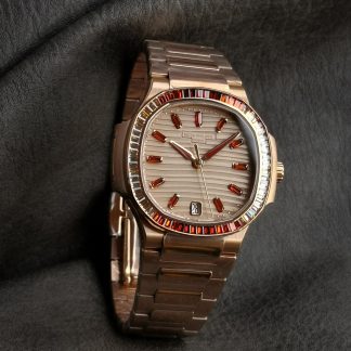 Patek Philippe Nautilus Rose Gold 7118/1300R-001 35.2mm product view super clone watch