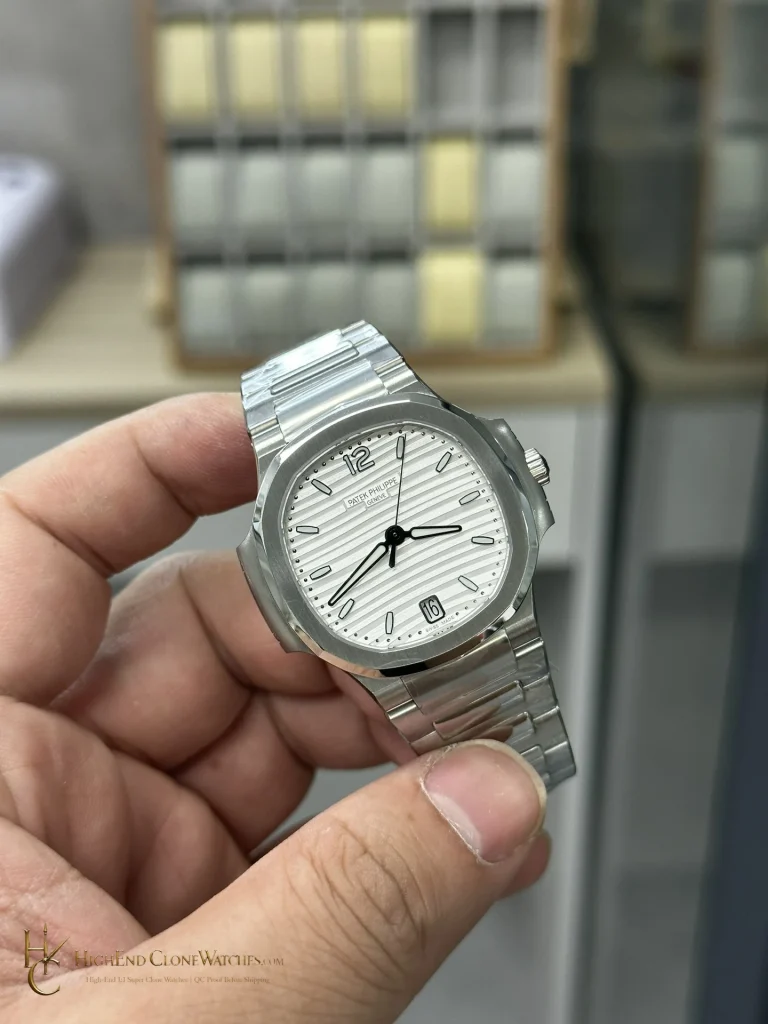 Patek Philippe Nautilus White Dial 7118/1A-010 35.2mm product view super clone watch