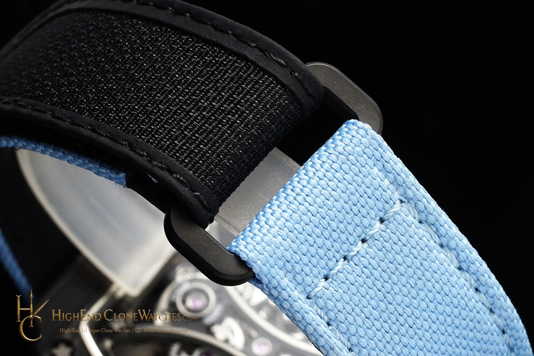Richard Mille RM 53-01 crown and case detail super clone watch