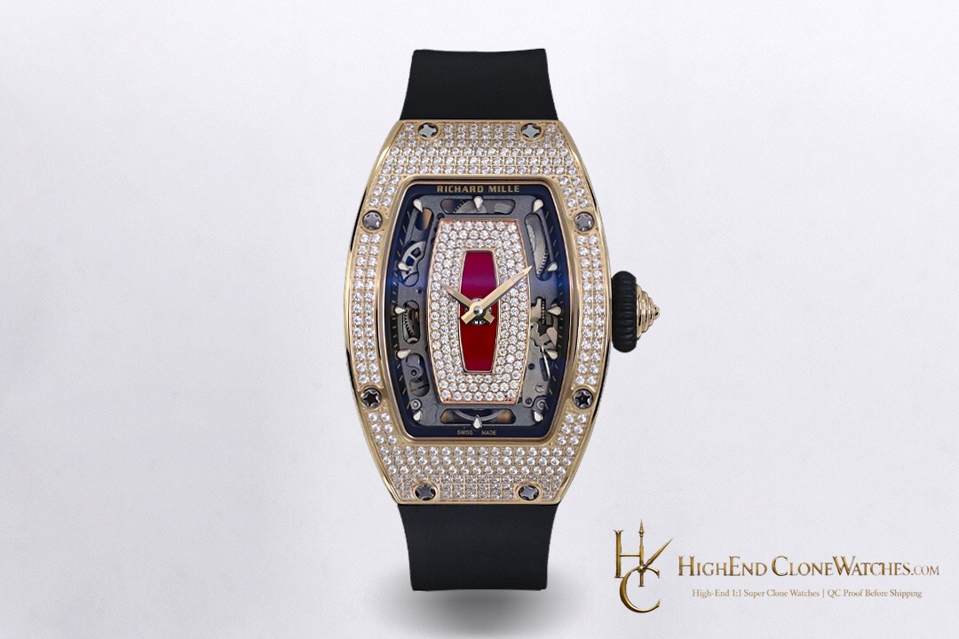 Richard Mille RM 07-01 front view super clone watch