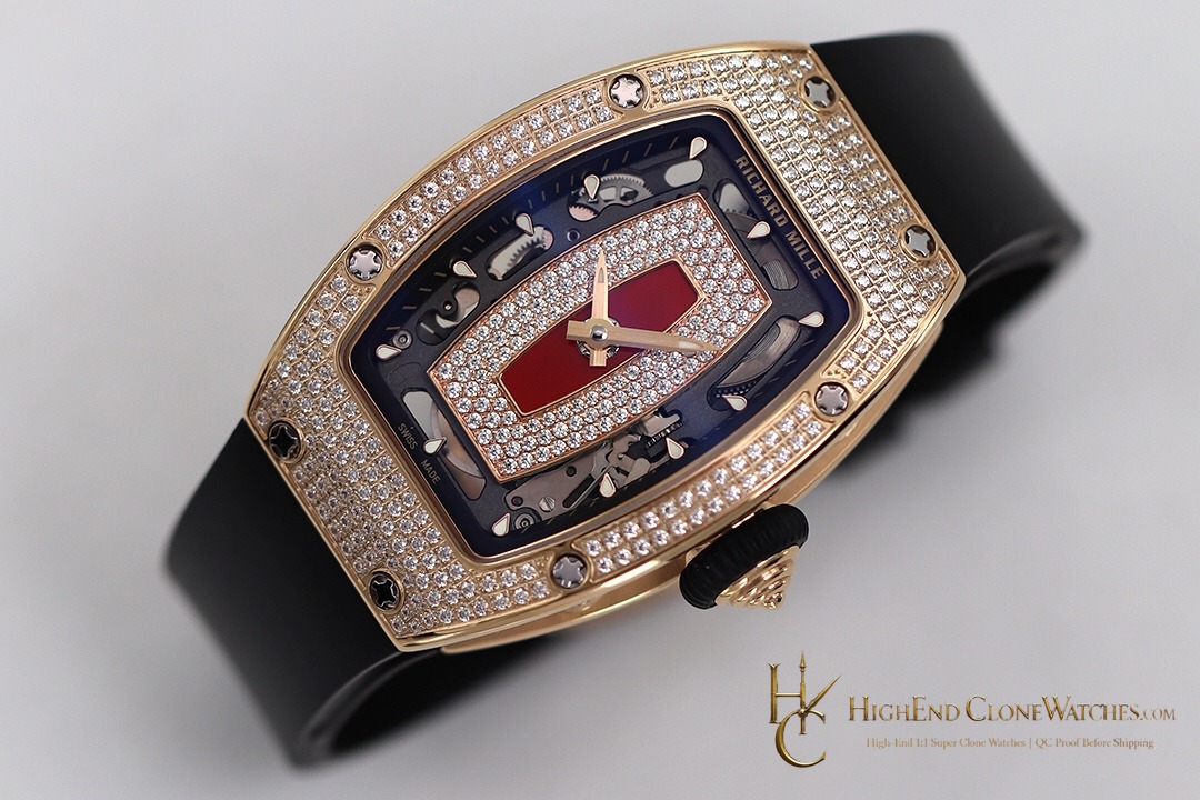 Richard Mille RM 07-01 dial and marker detail super clone watch