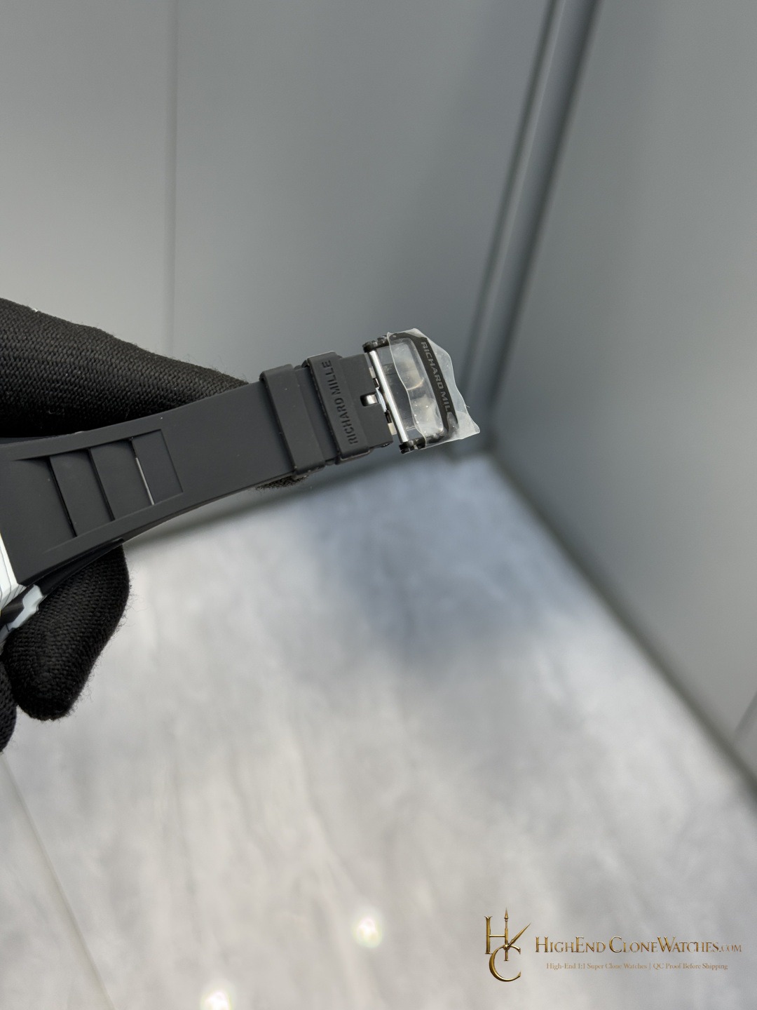 Richard Mille RM 35-01 caseback view super clone watch