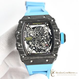 Richard Mille RM 35-02 angled dial view super clone watch