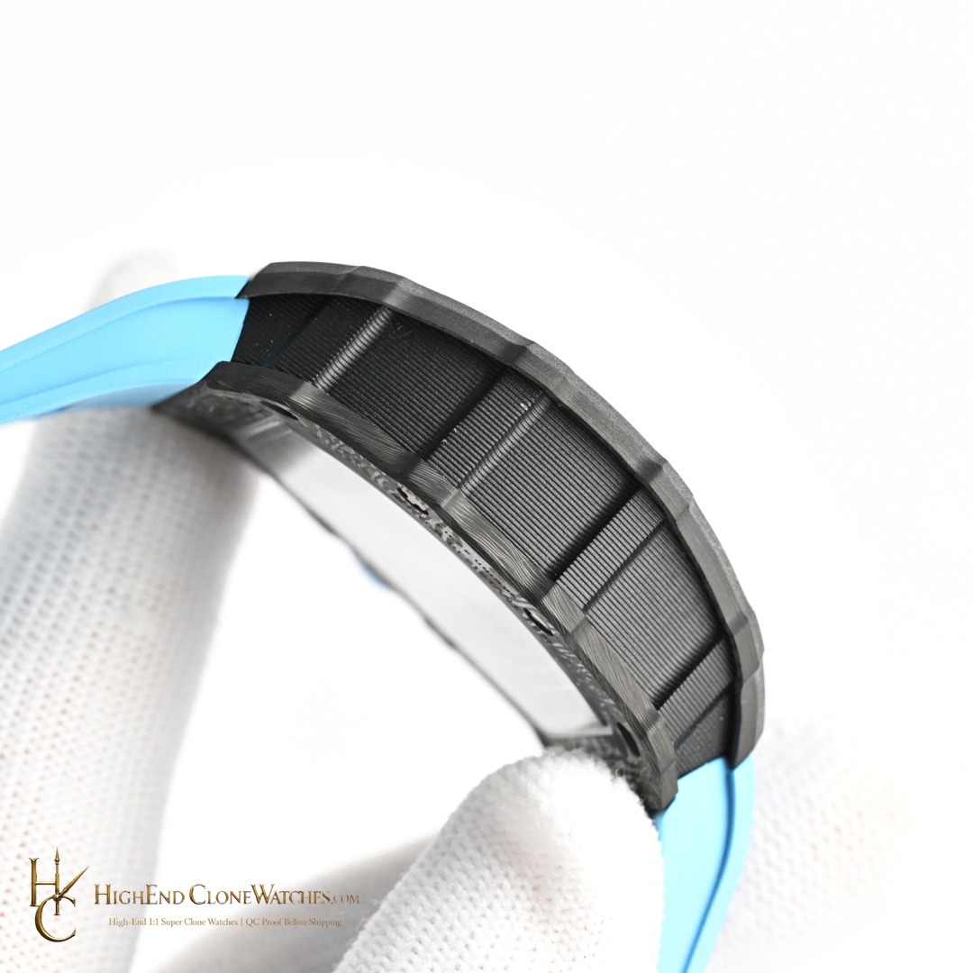 Richard Mille RM 35-02 crown and case detail super clone watch