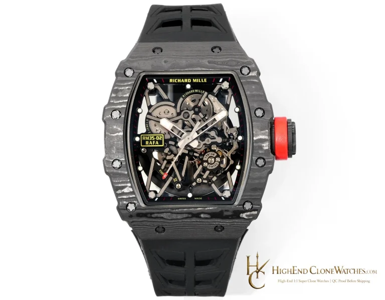 Richard Mille RM 35-02 front view super clone watch