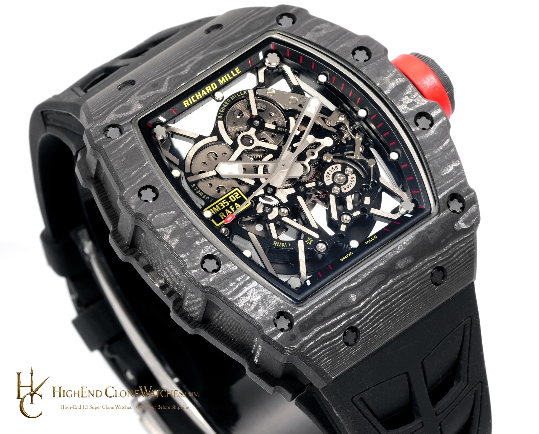 Richard Mille RM 35-02 side case profile super clone watch