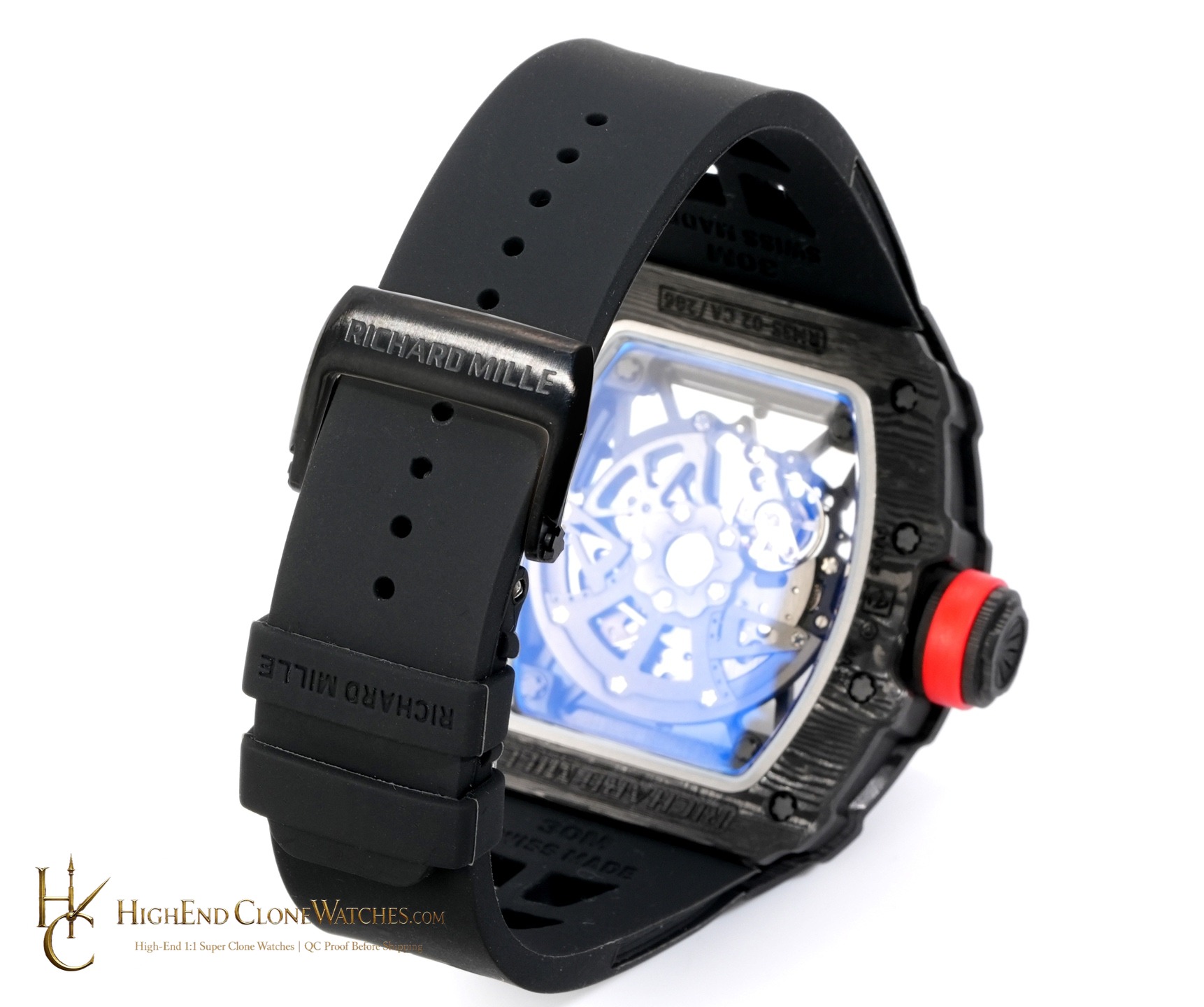 Richard Mille RM 35-02 buckle or clasp detail super clone watch