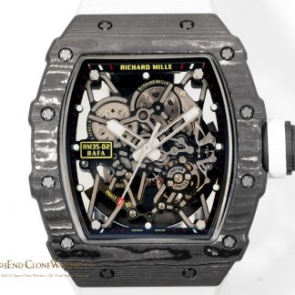 Richard Mille RM 35-02 angled dial view super clone watch