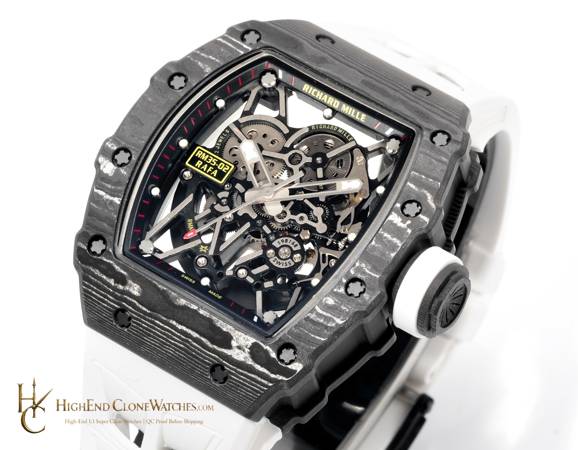 Richard Mille RM 35-02 side case profile super clone watch