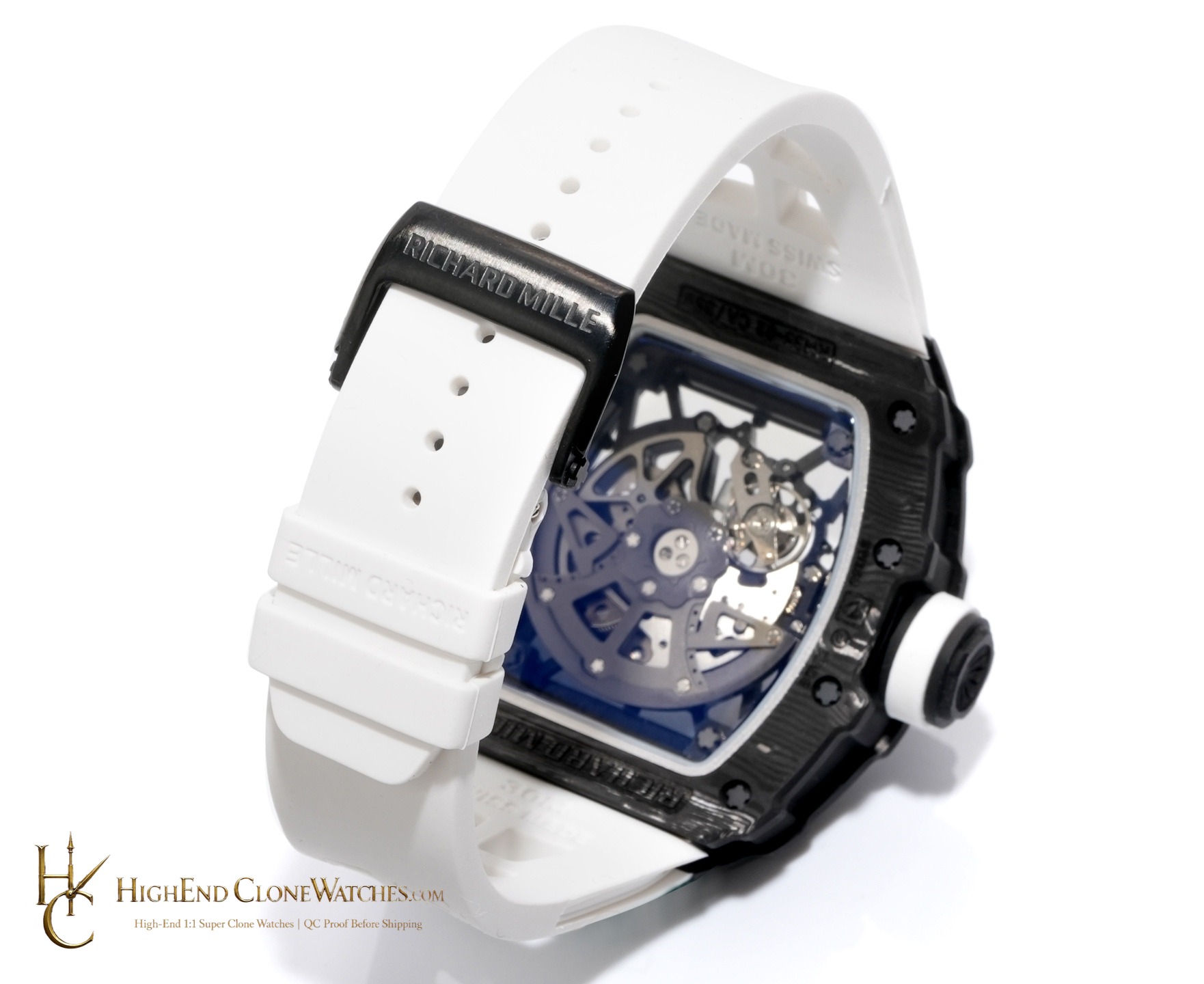 Richard Mille RM 35-02 buckle or clasp detail super clone watch