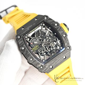 Richard Mille RM 35-02 front view super clone watch
