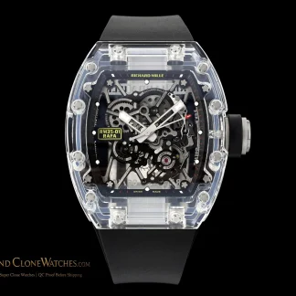 Richard Mille RM 35 front view super clone watch