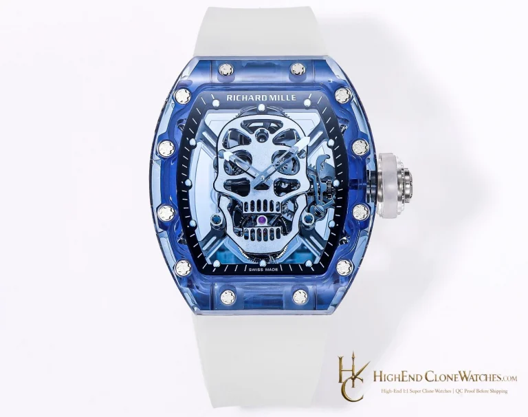 Richard Mille RM 52 front view super clone watch