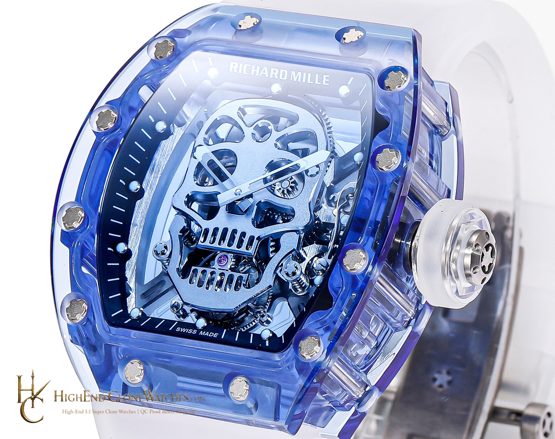 Richard Mille RM 52 dial and marker detail super clone watch