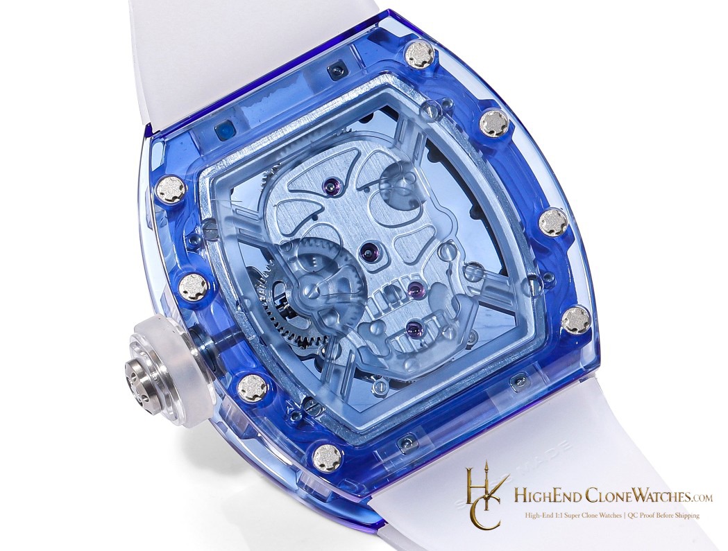 Richard Mille RM 52 buckle or clasp detail super clone watch