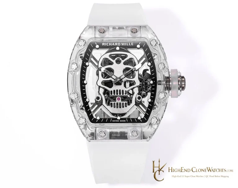Richard Mille RM 52 front view super clone watch