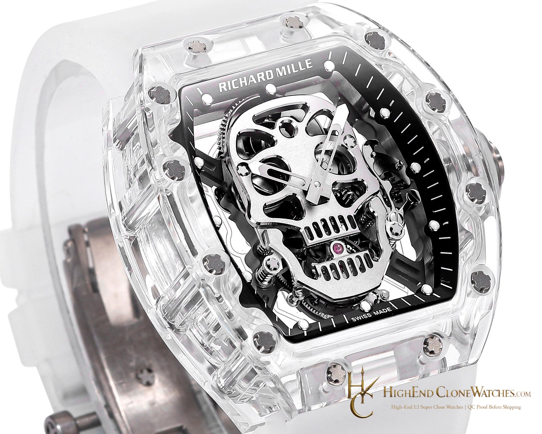 Richard Mille RM 52 dial and marker detail super clone watch