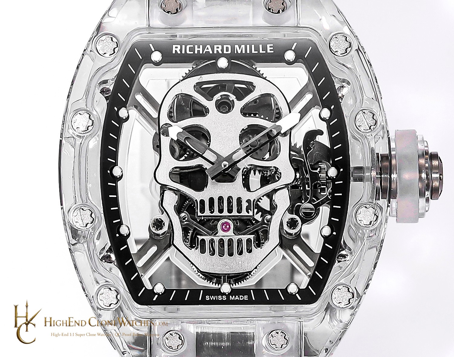 Richard Mille RM 52 side case profile super clone watch