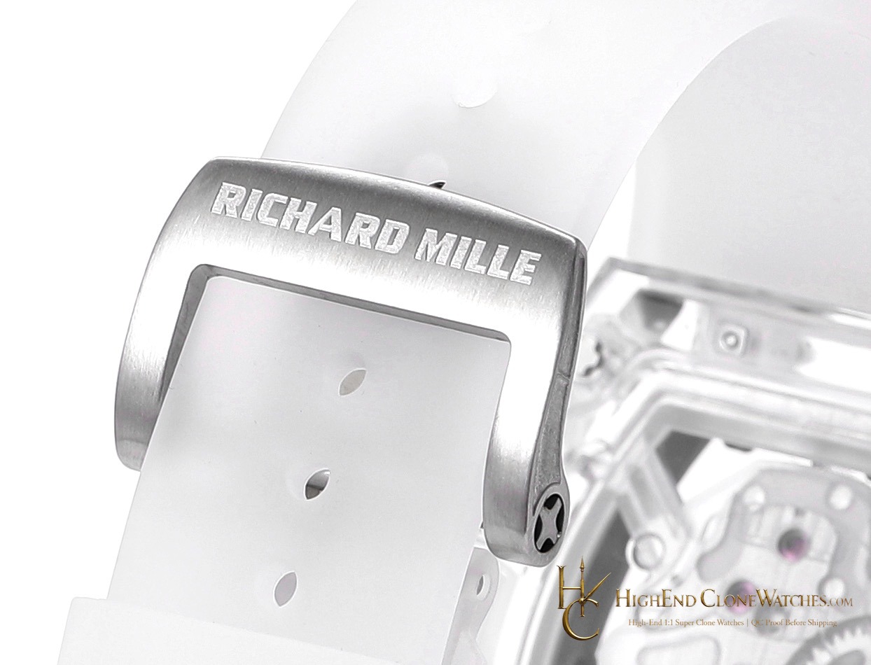 Richard Mille RM 52 caseback view super clone watch