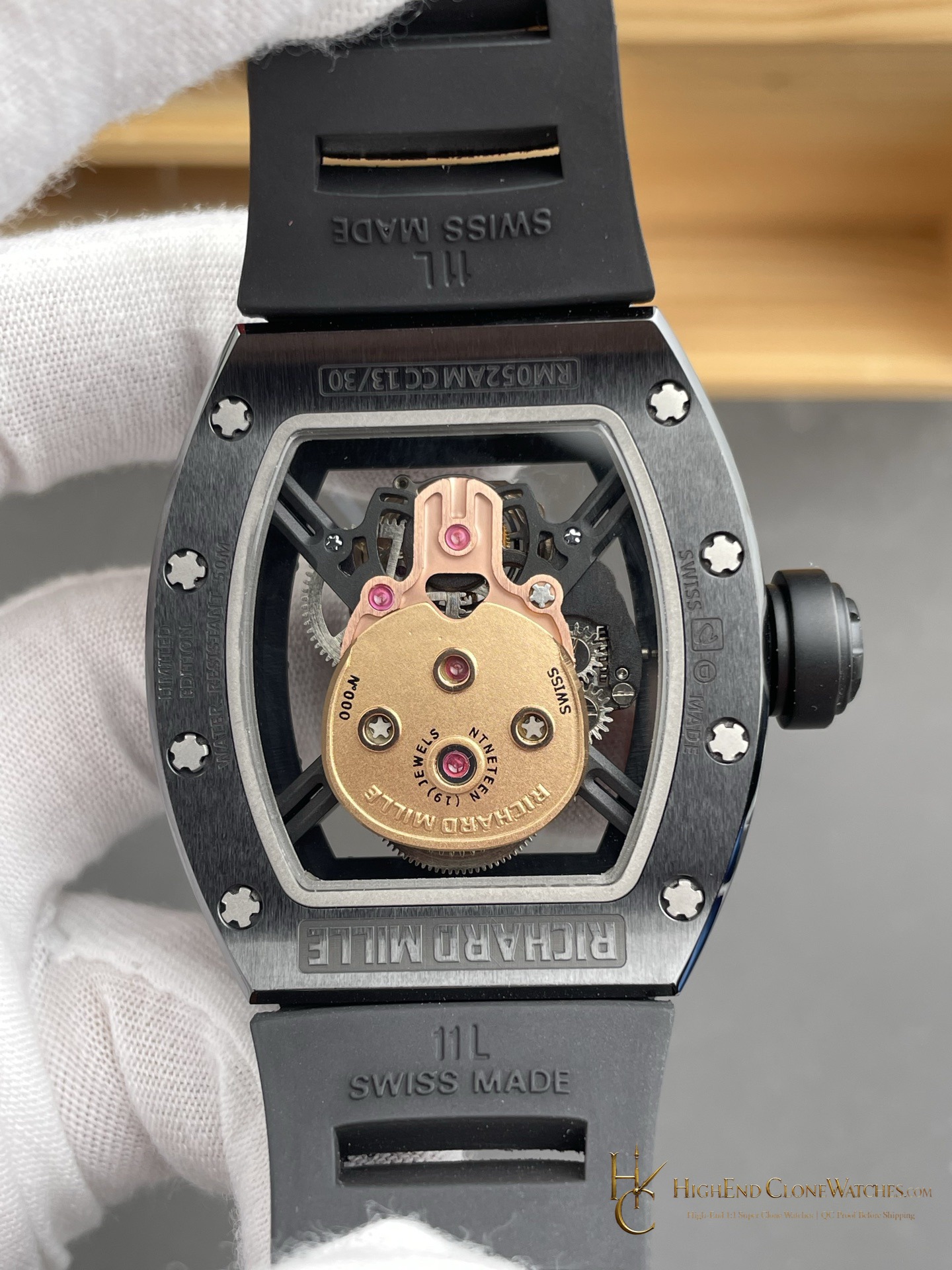 Richard Mille RM 52 side case profile super clone watch
