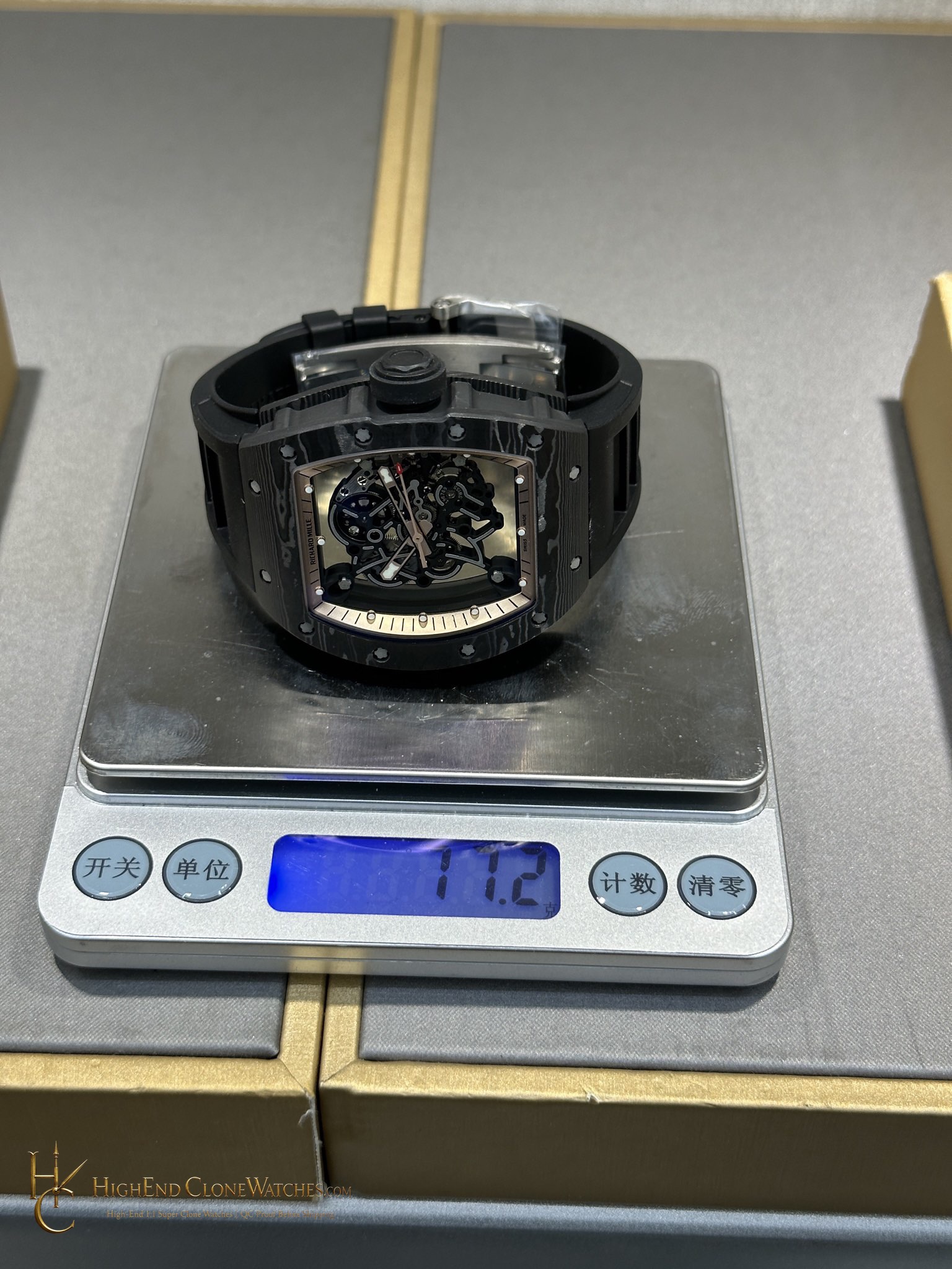 Richard Mille RM 55 side case profile super clone watch
