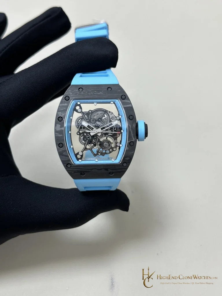 Richard Mille RM 55 front view super clone watch