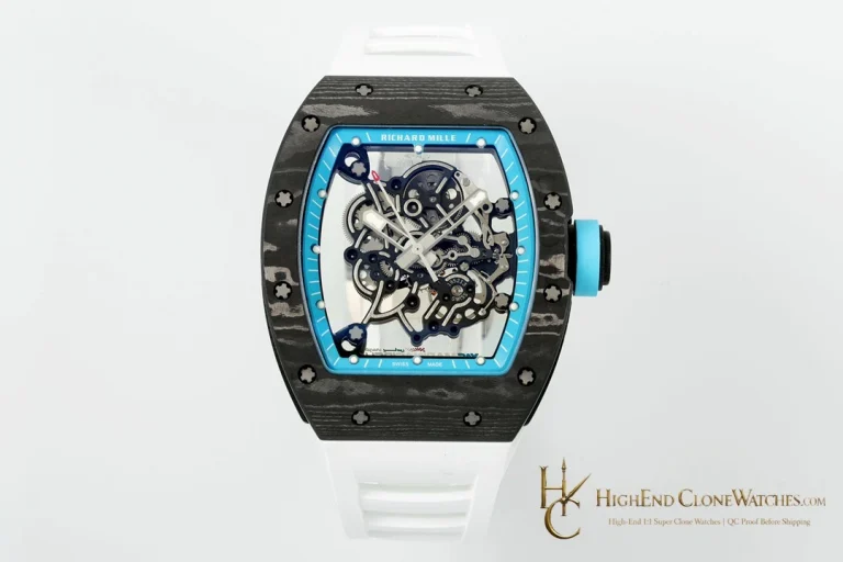 Richard Mille RM 55 front view super clone watch