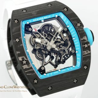 Richard Mille RM 55 angled dial view super clone watch