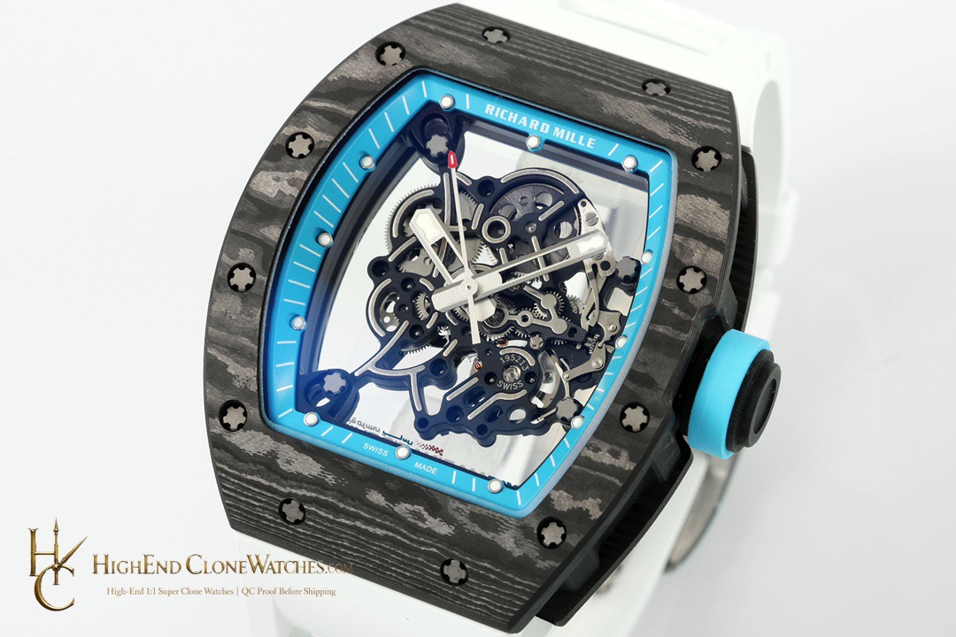 Richard Mille RM 55 dial and marker detail super clone watch