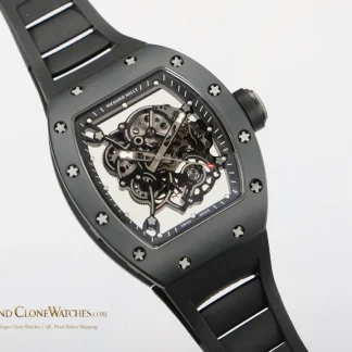 Richard Mille RM 55 front view super clone watch