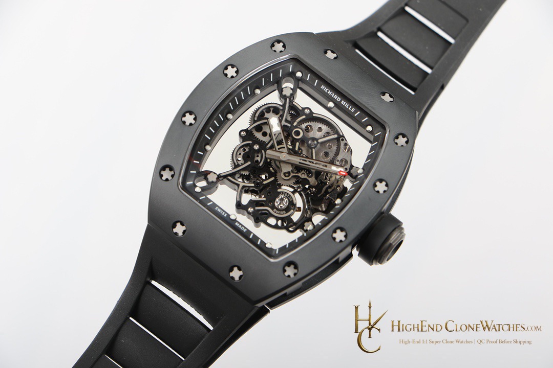 Richard Mille RM 55 dial and marker detail super clone watch