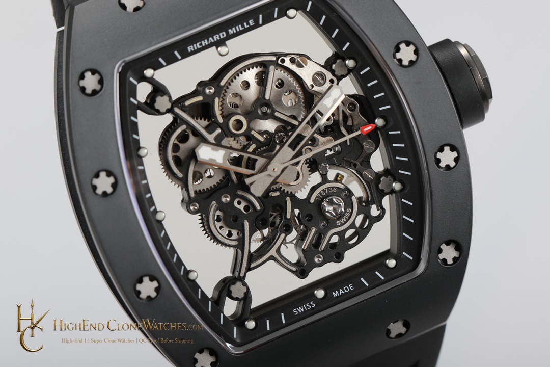 Richard Mille RM 55 side case profile super clone watch