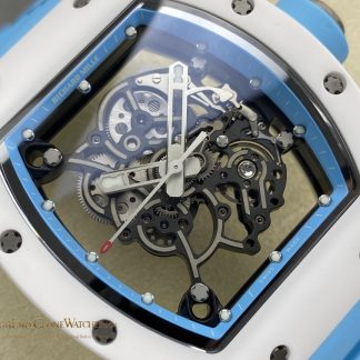 Richard Mille RM 55 angled dial view super clone watch
