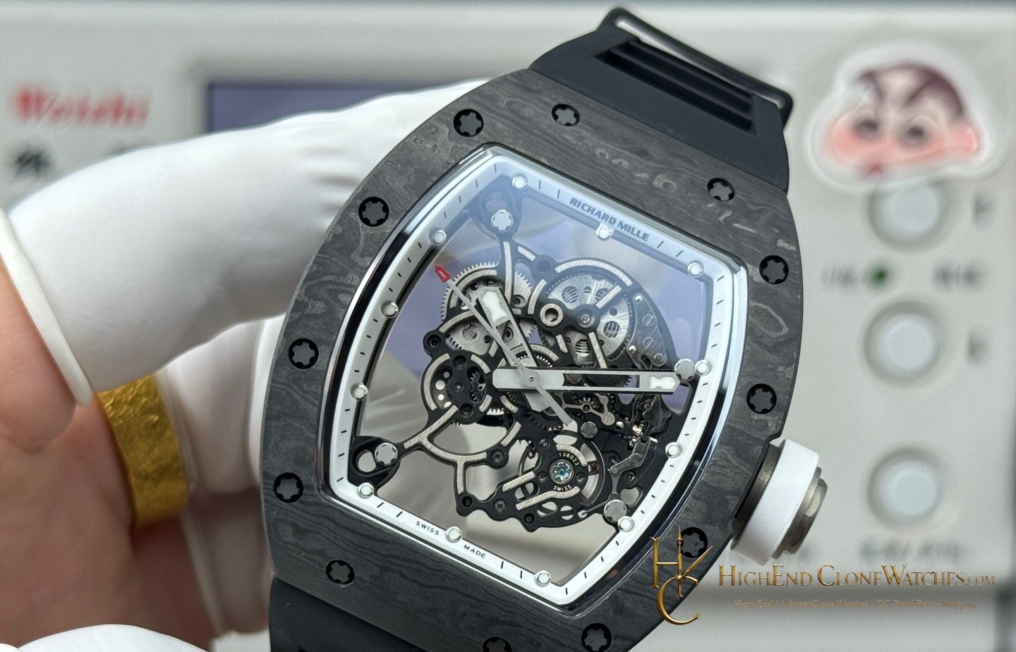 Richard Mille RM 55 side case profile super clone watch