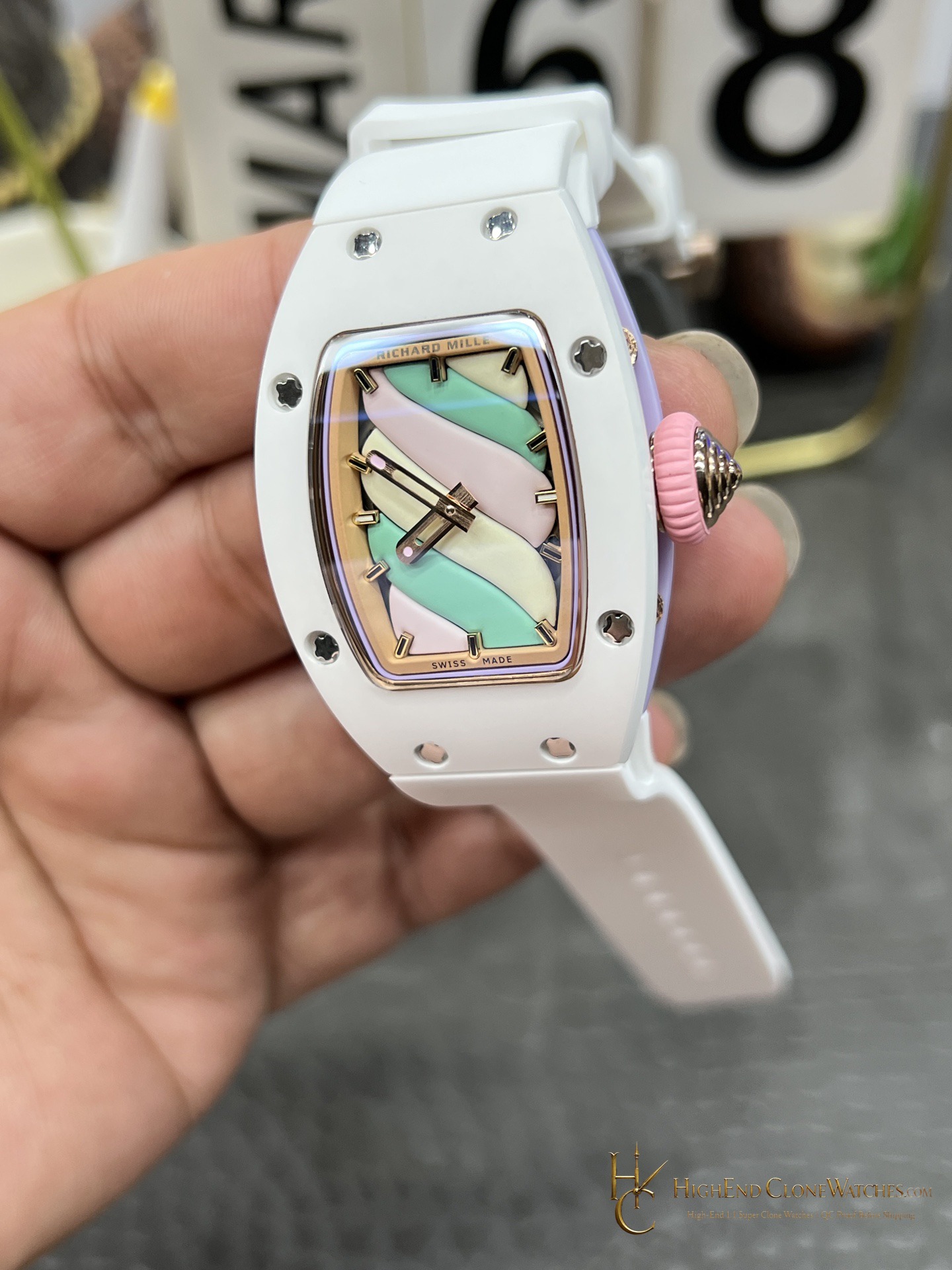 Richard Mille RM 07-03 side case profile super clone watch