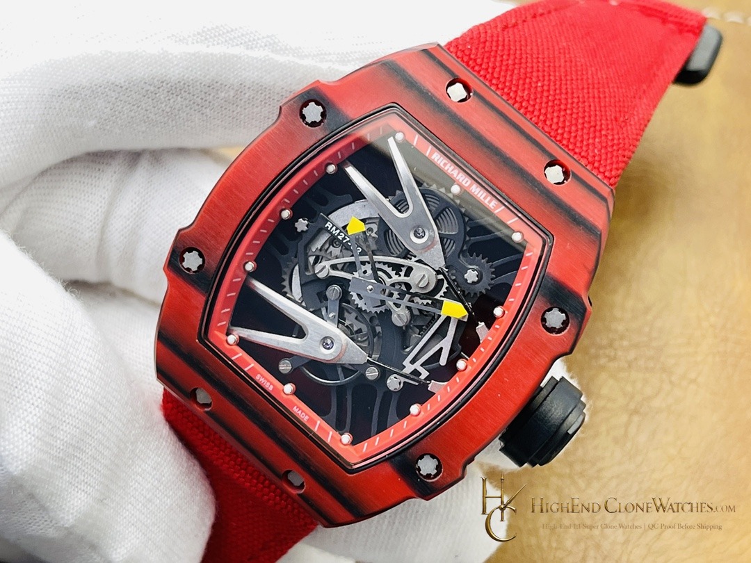 Richard Mille RM 27-02 dial and marker detail super clone watch