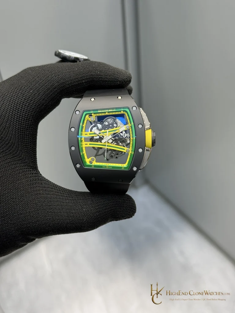 Richard Mille RM 61-01 front view super clone watch