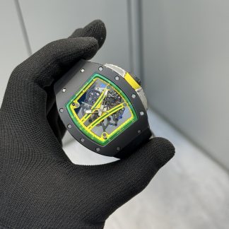 Richard Mille RM 61-01 angled dial view super clone watch