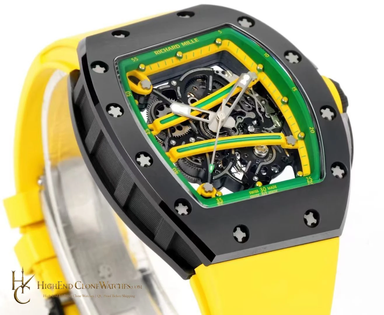 Richard Mille RM 61-01 dial and marker detail super clone watch