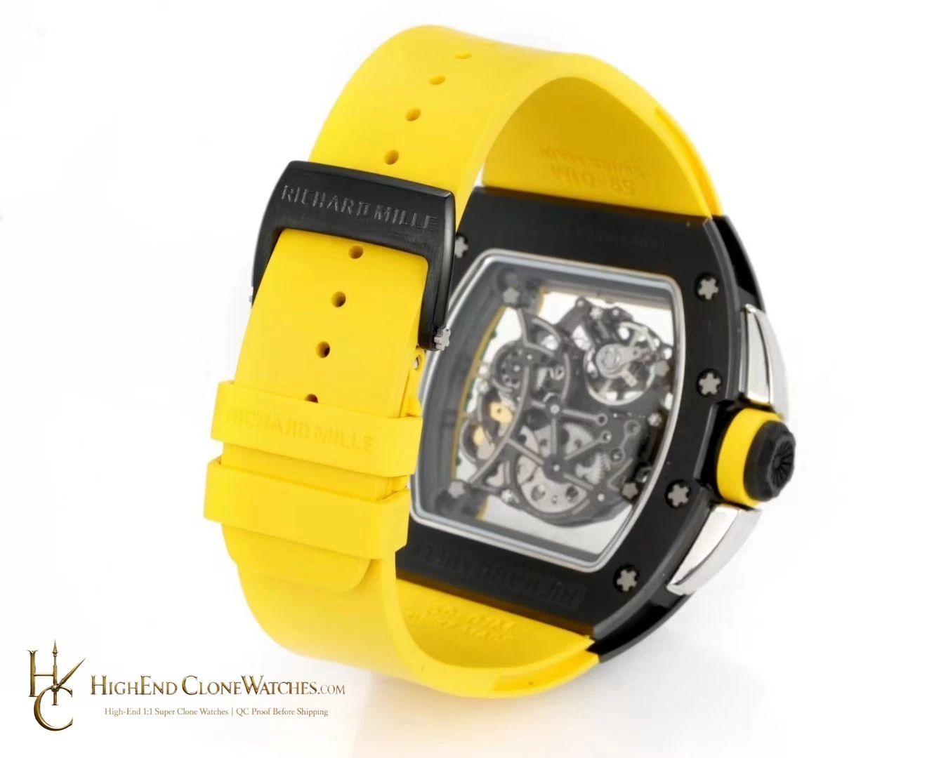 Richard Mille RM 61-01 caseback view super clone watch