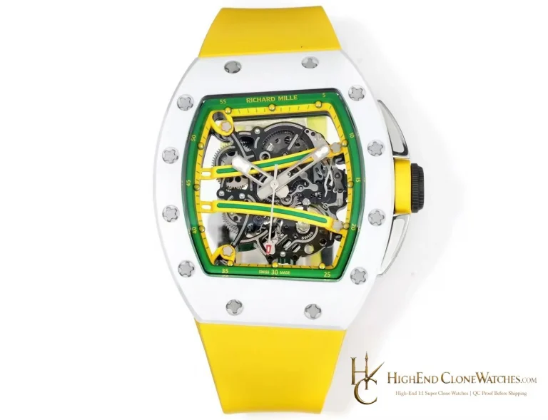 Richard Mille RM 61-01 front view super clone watch