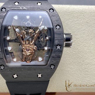 Richard Mille RM 66 front view super clone watch
