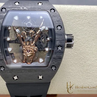Richard Mille RM 66 front view super clone watch