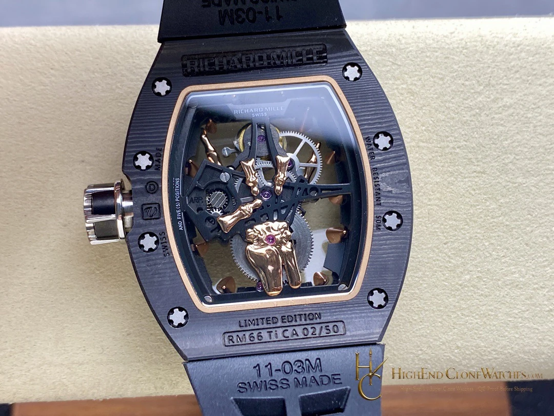Richard Mille RM 66 bracelet or strap fit super clone watch