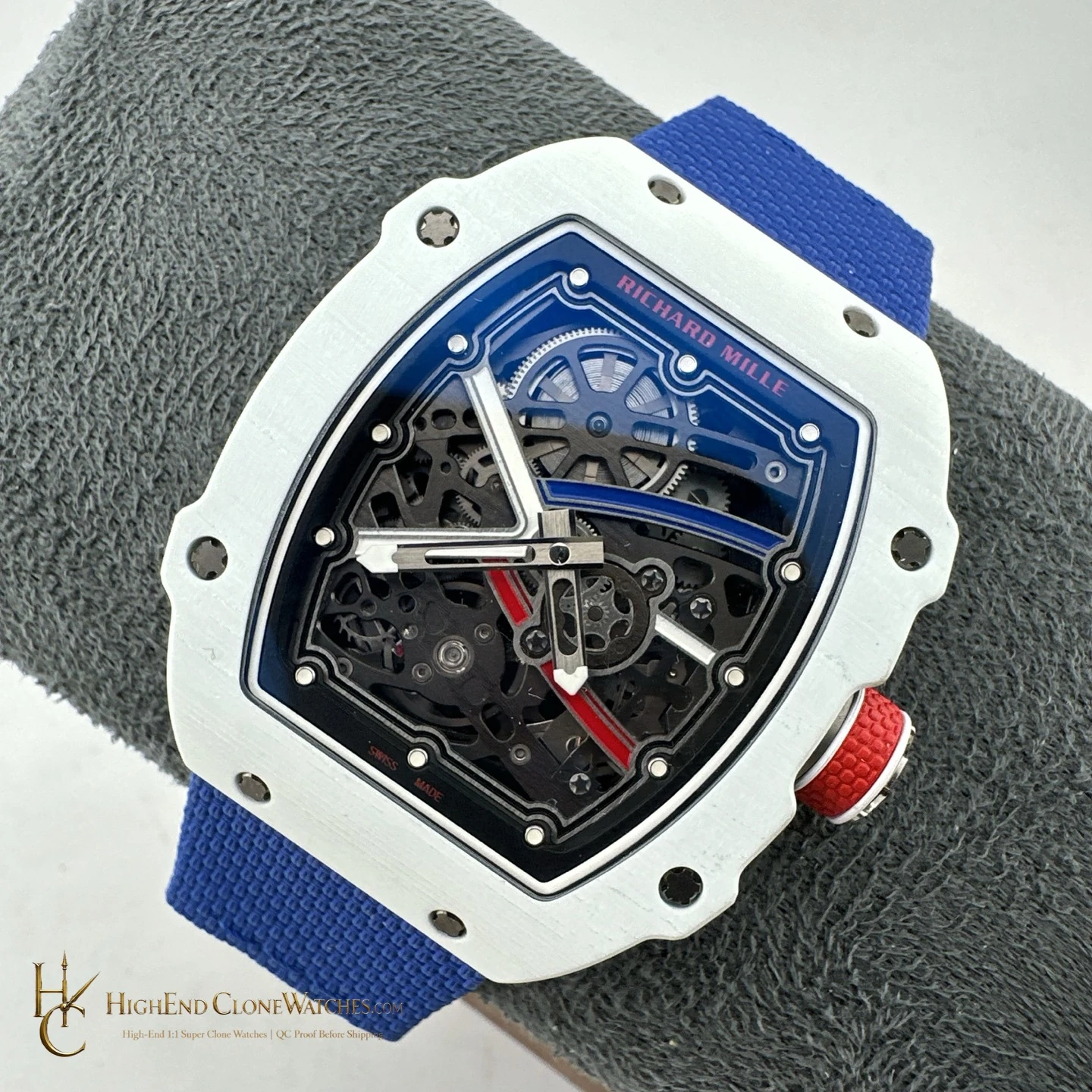 Richard Mille RM 67-02 dial and marker detail super clone watch