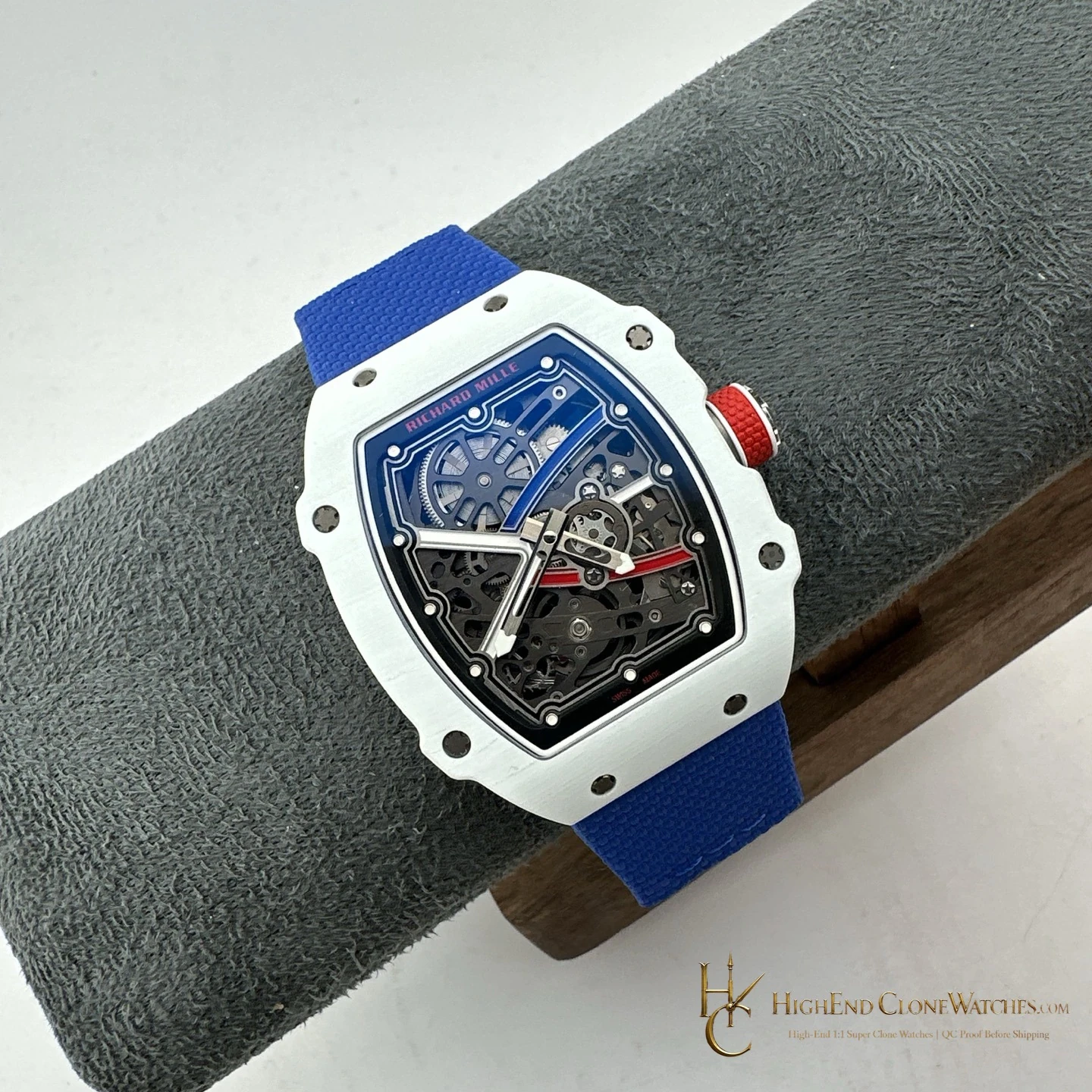 Richard Mille RM 67-02 bezel detail super clone watch