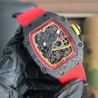 Richard Mille RM 67-02 angled dial view super clone watch