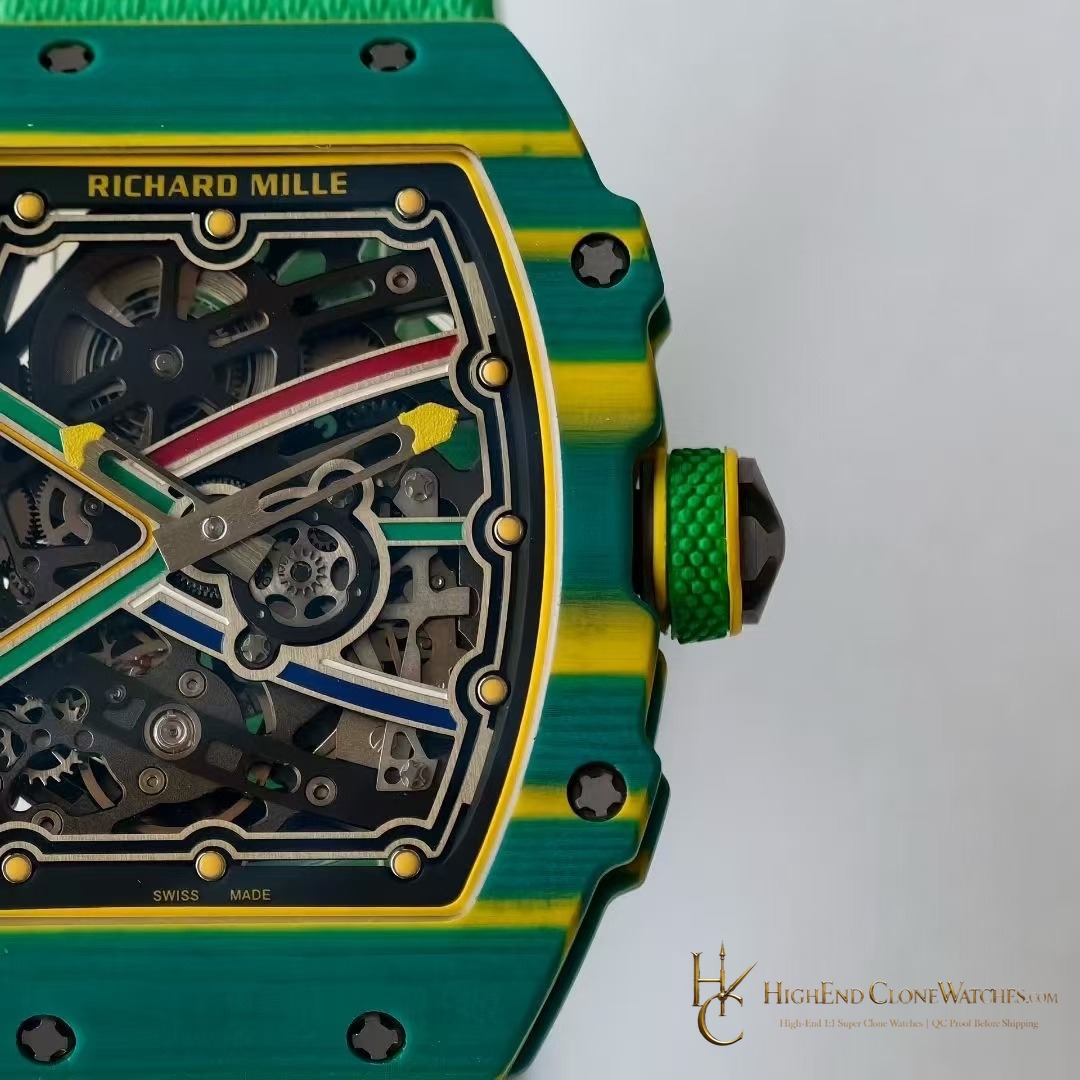 Richard Mille RM 67-02 dial and marker detail super clone watch